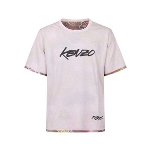 겐조 X 퓨추라 로고 프린트 티셔츠, 핑크계열, Standard L(KR 105)