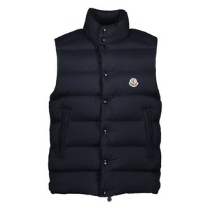 몽클레르 로고 장식 퀼팅 민소매 베스트