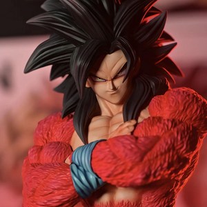 LovEly스토리 드래곤볼GT 슈파사이어인4 손오공 S+풀 페인팅 피규어 32cm, 1개