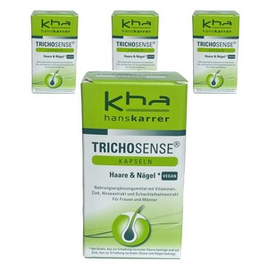 한스카러 트리코스 헤어 네일 비건 캡슐, 60정, 4개