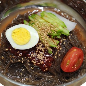 메밀냉면2kg 10인분 동치미육수10봉 옥천메밀냉면, 1세트, 200g