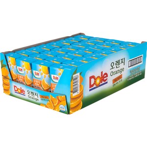 돌 오렌지 주스, 120ml, 32개