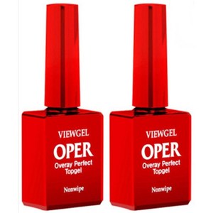 뷰젤 OPER 오버레이 오빠 탑 젤, 10ml, 2개