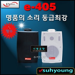 EVANGEL E-405 생활방수 1개가격 매장 카페 레스토랑 갤러리 마트 브라켓포함, 블랙 1개가격