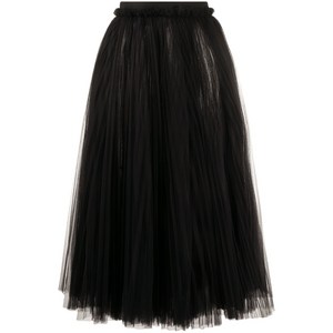 돌체앤가바나 돌체앤가바나 주름 튤 미디 드레스, 블랙계열, Italy 44(KR 66)