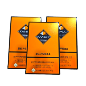 카무트 골드카무트효소 30포, 90g, 3개