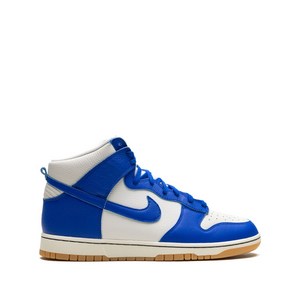 나이키 덩크 하이 레트로 SE 레이서 블루/검 스니커즈, US men 8.5(KR 265), 블루계열+화이트계열