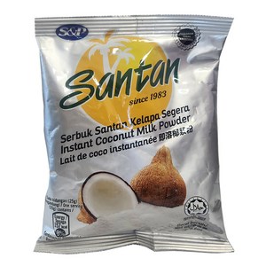 말레이시아 산탄 코코넛 밀크 파우더 / Santan Coconut Milk Powder, 250g, 1개