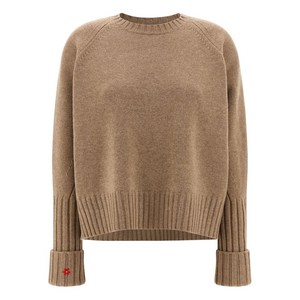 토리 버치 플로럴 자수 골지 스웨터, 베이지계열, Standard M(KR L)