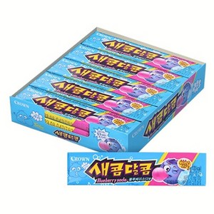 크라운 새콤달콤 블루베리소다, 29g, 15개