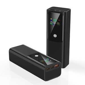 PIUJJA 휴대용 PD 100W 노트북 고출력 LED디스플레이 대용량 양방향 초고속충전 여행용 기내반입 보조배터리 20000mAh