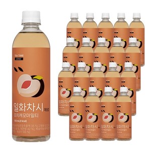 일화차시 제로 피치캐모마일티, 500ml, 20개