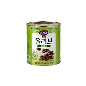 리치스 슬라이스 블랙 올리브, 3kg, 1개