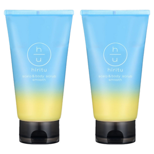 히리츠 스칼프 & 바디 스크럽 스무스, 230g, 2개