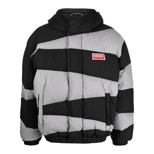 겐조 대즐 스트라이프 패딩 재킷