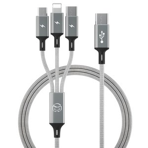 디지지 3in1 고속충전 멀티 스카이메타C 케이블