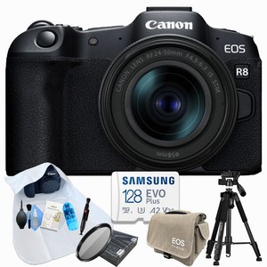 포토리뷰이벤트 캐논 EOS R8 + RF 24-50mm KIT+ MCUV 필터+렌즈 클리닝펜 + 액정보호필름+포켓융+청소도구+리더기/WJK