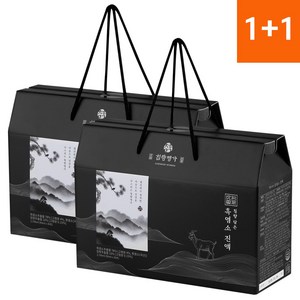 [소비자 만족 1위]침향 담은 흑염소진액 자연방목 동물복지 침향명가, 2.7L, 2개