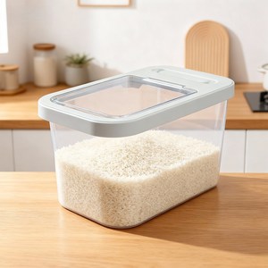 YEAAYE 방충 방습 밀폐 투명 쌀통