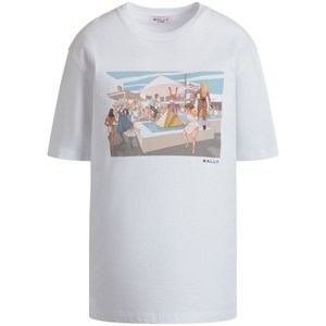 발리 X 레오 마스 그래픽 프린트 티셔츠