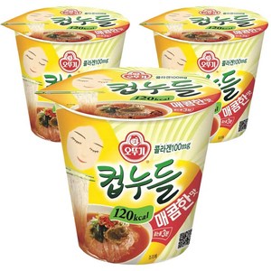 오뚜기 컵누들 매콤한맛 37.8g, 15개