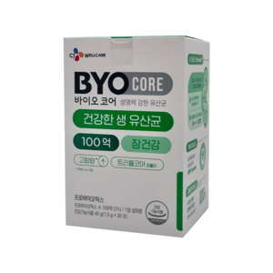 CJ 바이오코어 건강한 생유산균 100억 30p, 45g, 1개