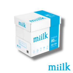 밀크 복사용지 80g, A4, 2500매