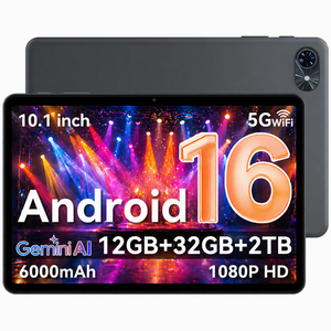 TABWEE 태블릿 12(3+9)GB+32GB 6000mAh Android16 Gemini 2 10인치 HD+IPS 디스플레이 Wi-Fi6듀얼스피커 GMS인증 학습용 테블릿 pc