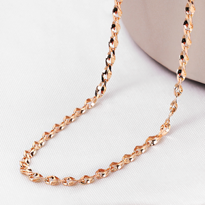 주리에떼 14K 18K 여자 데일리 심플 목걸이 줄 리아 체인 금 목걸이