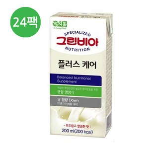 정식품(그린비아) 정식품 그린비아 플러스케어 200ml X 24팩, 24개