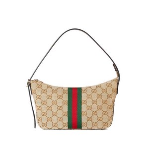 구찌 루네타 로고 패턴 웹 스트라이프 스몰 크로스 백