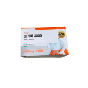 비타민마을 메가씨 3000 비타민C 분말 스틱, 3g, 90개입