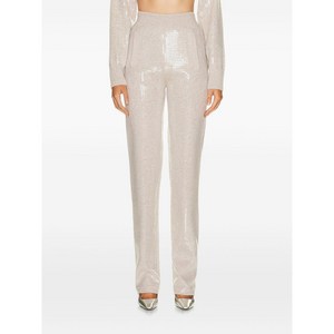 버버리 시퀸 장식 팬츠, 베이지계열, Mid standard M