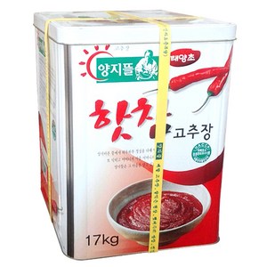 양지뜰 핫참 고추장 17kg, 1개