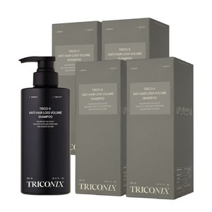 트리코닉스 트리코엑스 탈모완화 볼륨 샴푸, 500ml, 4개