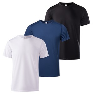 1+1+1 남자 드라이 기능성 반팔티 쿨티 3P세트 티셔츠 남녀공용 베이잉