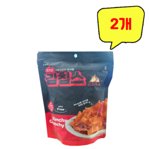 더다믐 김칩스 매운맛, 40g, 2개