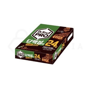 닥터유 프로 피넛버터크런치 단백질바 8p, 560g, 1개