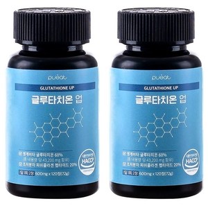 순수한건강 글루타치온 락토페린 엘라스틴 저분자피쉬콜라겐 43 200mg, 2개, 120정