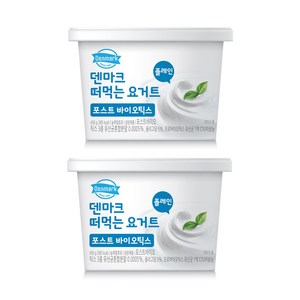 동원 덴마크 떠먹는요거트 플레인450gX2개, 2개, 450g