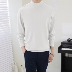 로코비전 남성용 반목 반폴라 오버핏 니트