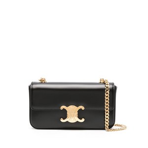 셀린느 클로드 레더 숄더 백