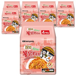 불닭볶음면 로제 140g, 24개