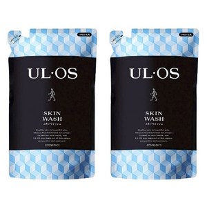 우르오스 스킨 워시 리필용, 420ml, 2개