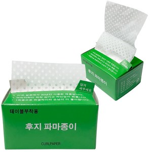 테네져 후지 일회용 파마종이 500p, 2개