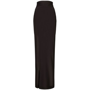 돌체앤가바나 벨트 맥시 스커트, 블랙계열, Italy 40(KR 44)
