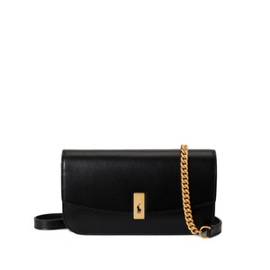 폴로랄프로렌 체인 링크 레더 스트랩 지갑