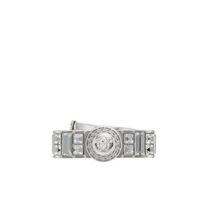 베르사체 지아니 리본 크리스털 링, IT 13, 실버계열