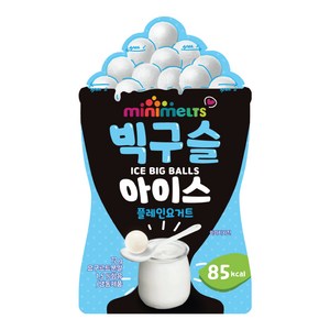 미니멜츠 빅구슬 플레인요거트8, 12개, 63ml