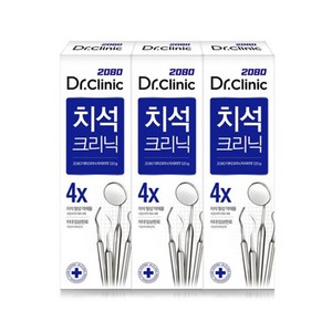 2080 닥터크리닉 치석치약 투, 120g, 9개